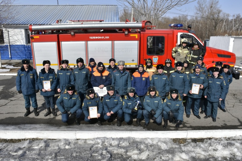 Команда Амурского спасательного центра заняла I место в соревнованиях по ликвидации ДТП